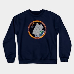 Stay Safe on Asteroid Day Crewneck Sweatshirt